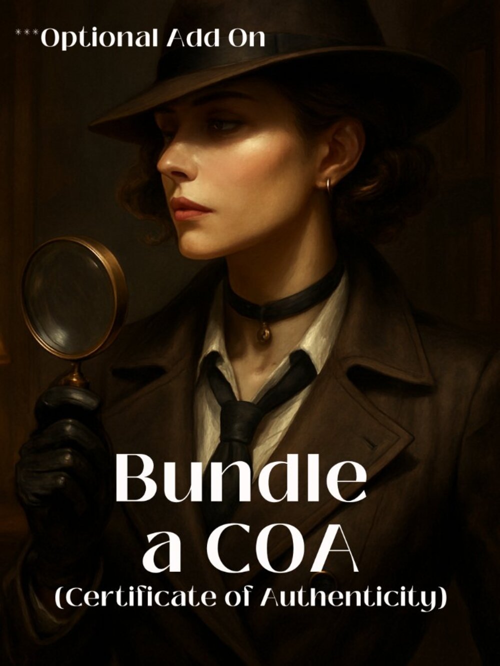 Bundle a Certificate of Authenticity (DO NOT PURCHASE SEPARATELY)